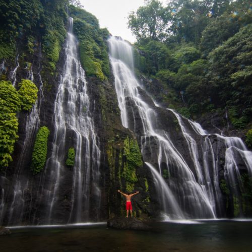 Beautiful,Banyumala,Twin,Waterfall,Bali.