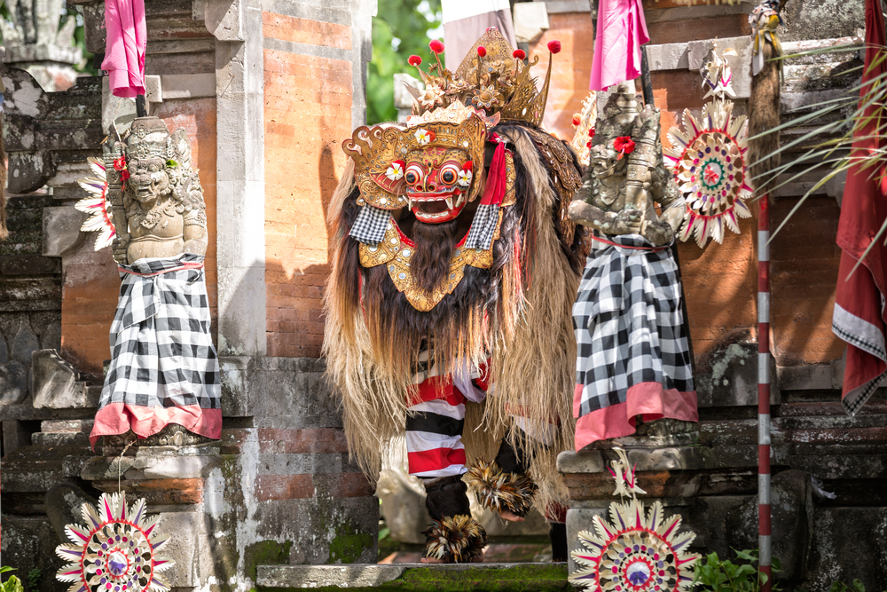 Traditional,Barong,Dance,Performance,In,Bali,,Indonesia