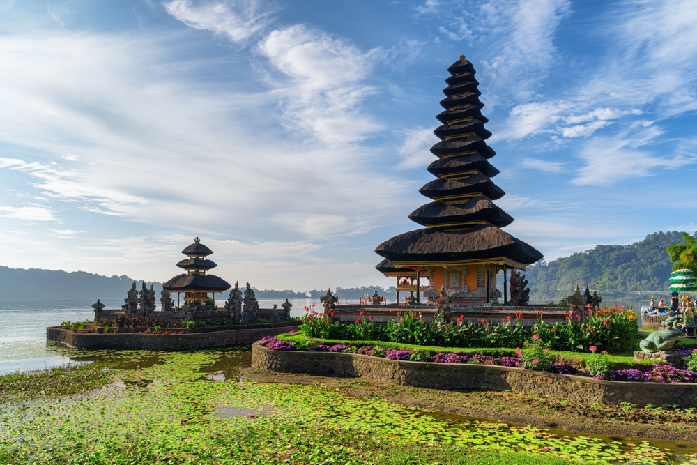 Awesome,View,Of,Pura,Ulun,Danu,Beratan,(pura,Bratan),In
