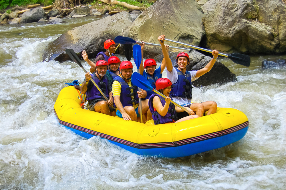 rafting